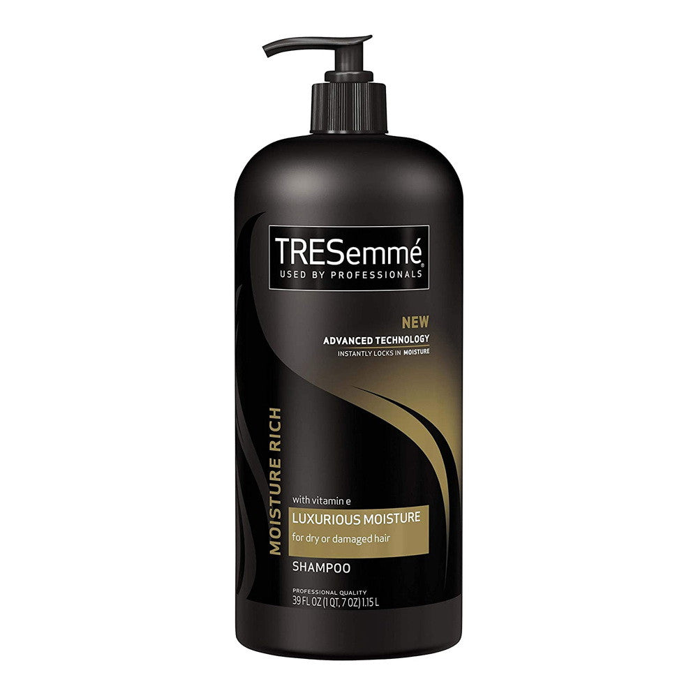 Tresemme Moisture Rich Luxurious Hair Shampoo with Pump, 39 Oz
